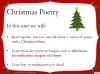 Christmas Poetry Unit Teaching Resources (slide 2/120)